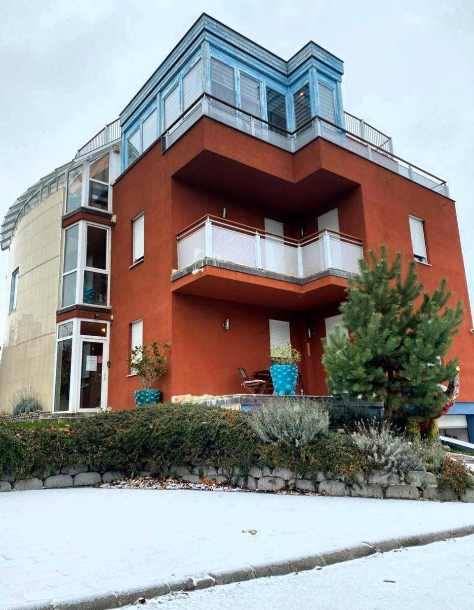 Rosehill Garden Family Villa With A Great Budapest View Exteriör bild